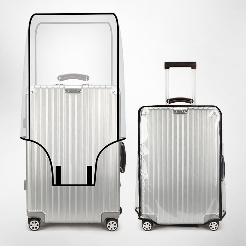 Luggage Protective Cover Transparent - Waterdichte, transparante bagagebeschermer van PVC, stofdicht
