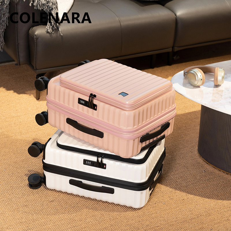 COLENARA Cabin Koffer Vooraan  - Front Opening Laptop Luggage 24 Inch recensie en prijs