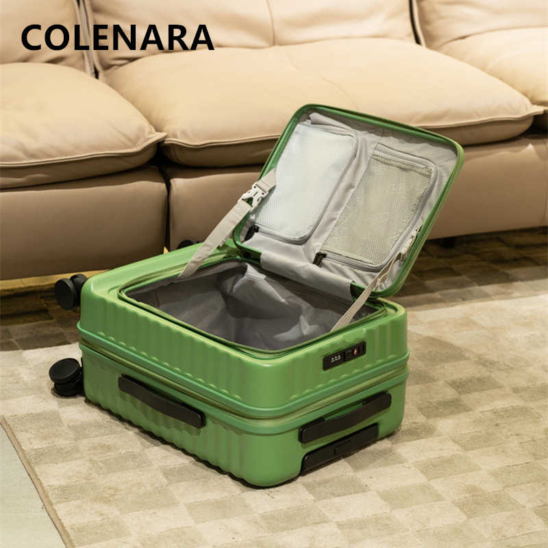COLENARA Cabin Koffer Vooraan  - Front Opening Laptop Luggage 24 Inch recensie en prijs