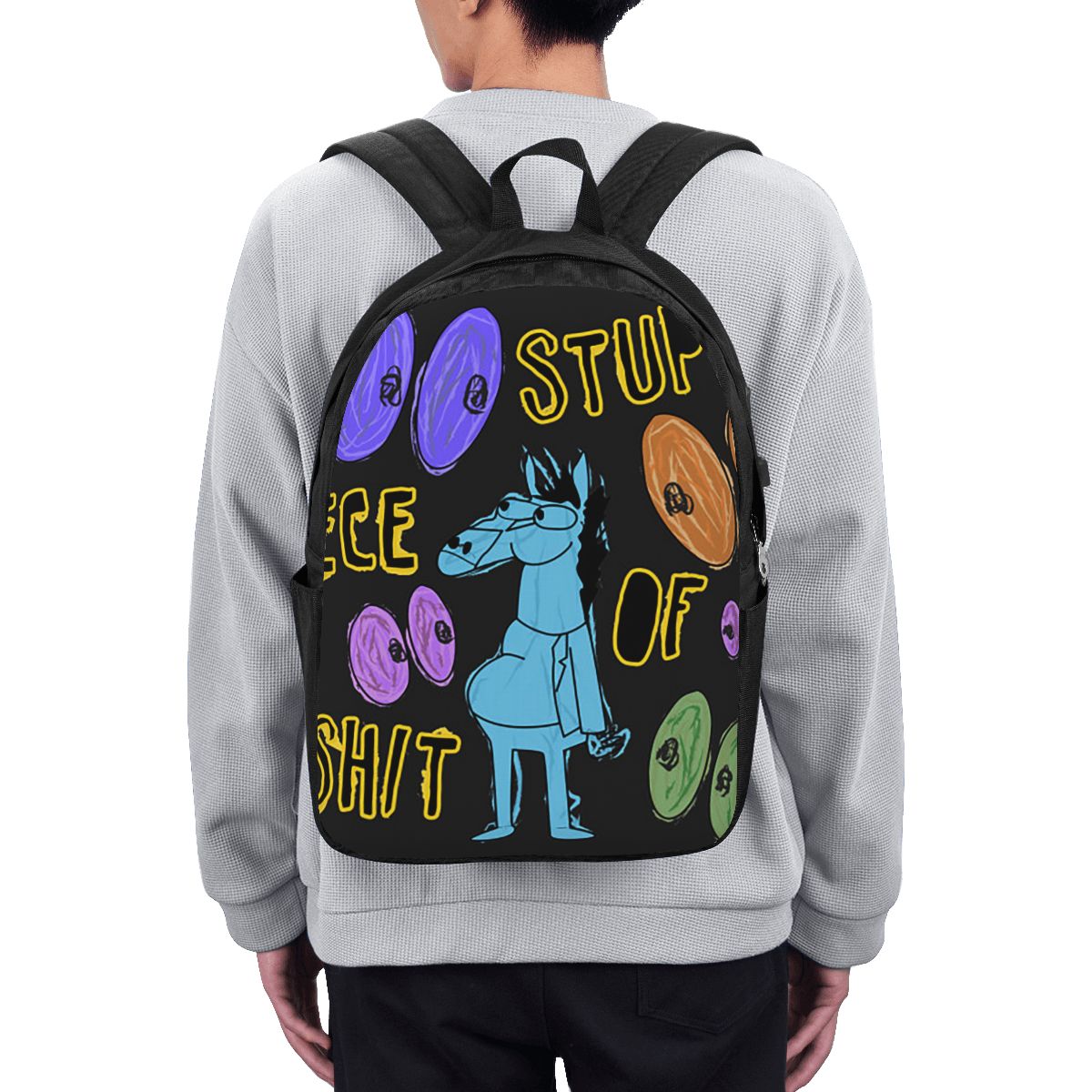 Cartoon Bojack Horseman Stupid - Backpacks recensie en prijs