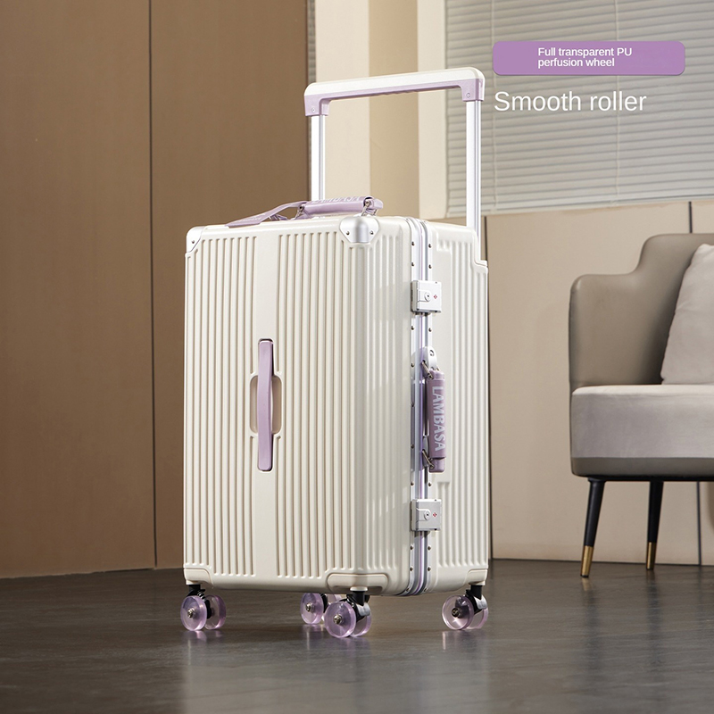 Reiskoffer met brede handgreep - Spinner Wheel Rolling Suitcase 20 Inch recensie en prijs