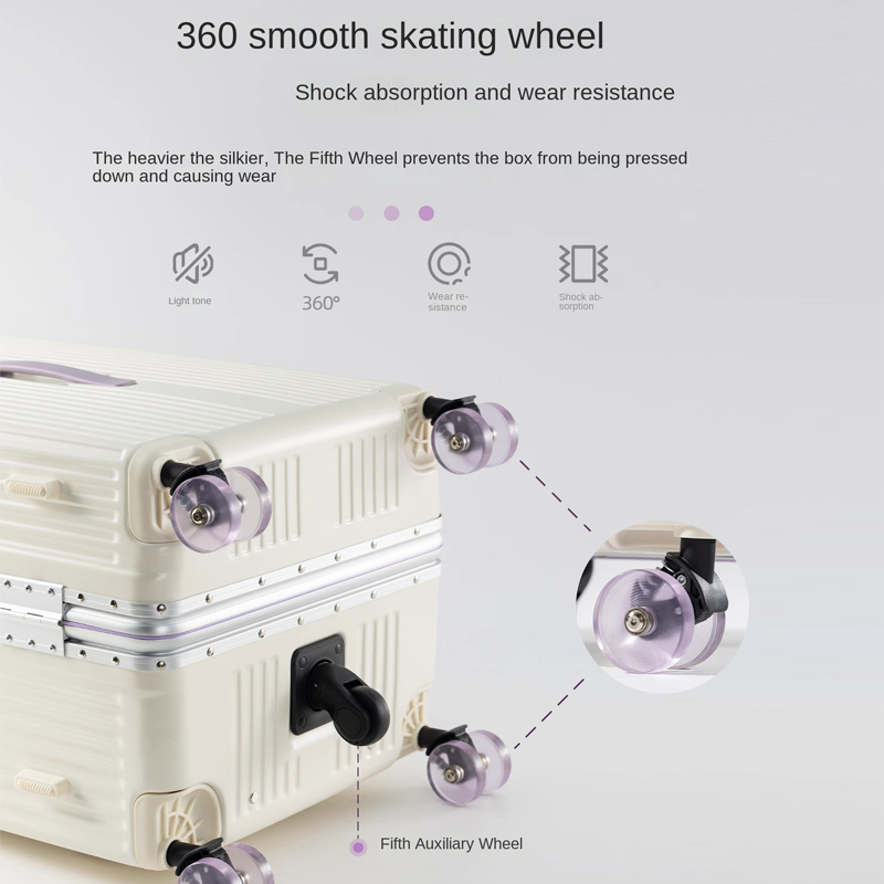 Reiskoffer met brede handgreep - Spinner Wheel Rolling Suitcase 20 Inch recensie en prijs